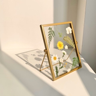 [HOẢ TỐC] Khung ảnh ép hoa lá Handmade ( kèm hoa )