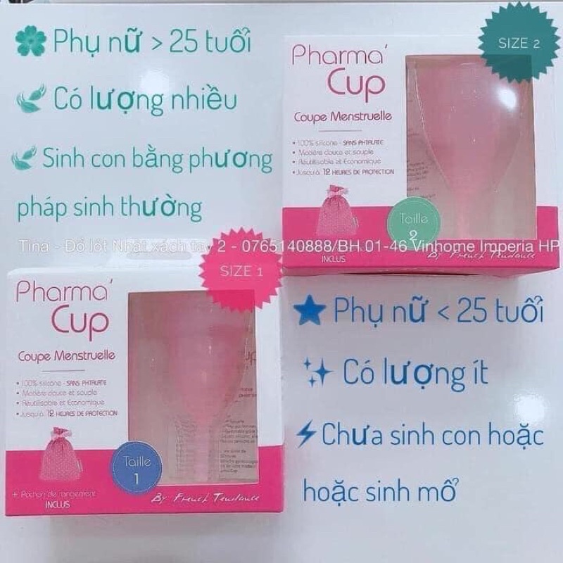 CỐC NGUYỆT SAN PHARMA CUP