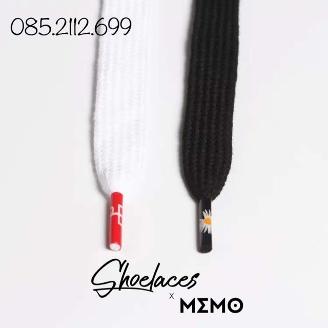 [Mã FAMAYMA2 giảm 10K đơn 50K] [ Shoelaces x Memo ] Dây Giày Nike Hoa Cúc GD- Dây Giày Nike Air Force 1 Paranoise