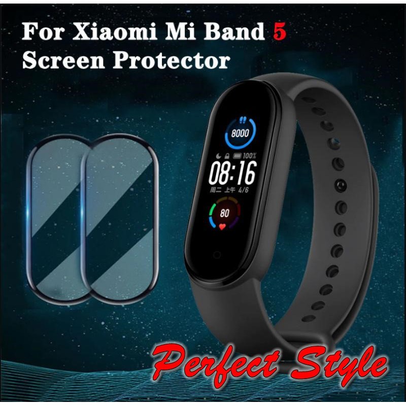 Miếng dán Full 3D chống trầy xước màn hình cho đồng hồ thông minh Xiaomi Mi Band 4 5 6