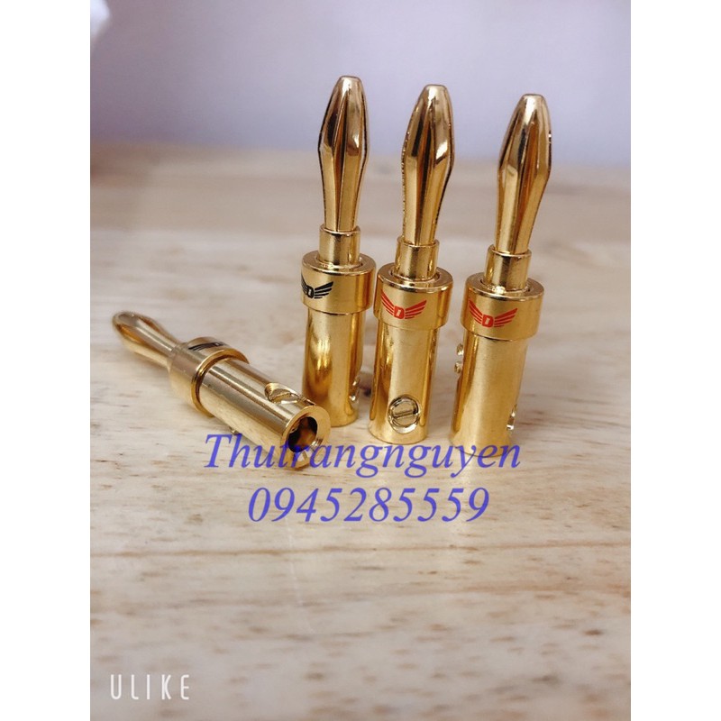 JACK loa bắp chuối WIN siêu đẹp đồng chuẩn mạ vàng ,cam kết hàng loại 1
