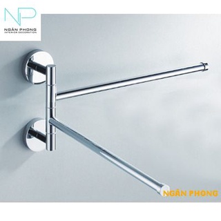 Thanh treo khăn 360 độ - inox 201