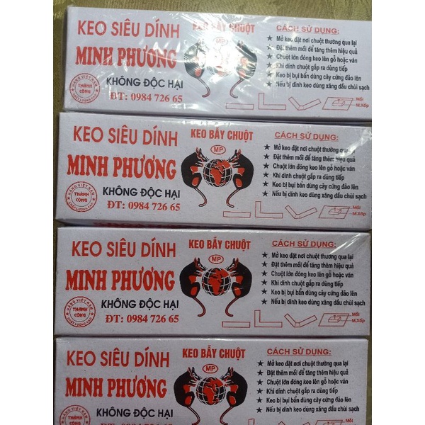 Keo dính chuột 1 cai 6000 1 lố 12 cái 60000