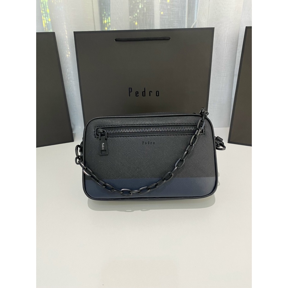 túi đeo chéo nam pedro PM4-96500003 size 21 cm | BigBuy360 - bigbuy360.vn