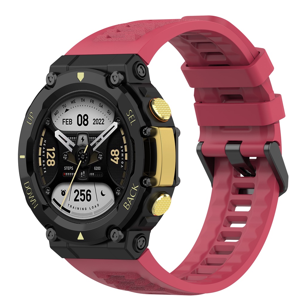 Dây Đeo Silicone Thể Thao Cho Đồng Hồ Thông Minh Huami Amazfit T-Rex 2 Amazfit T Rex 2