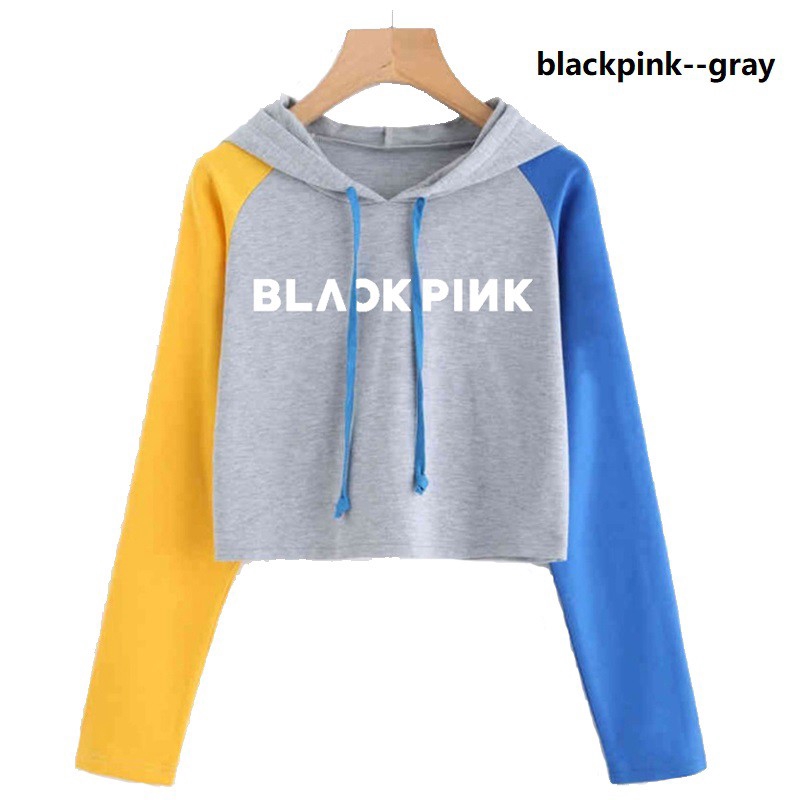 Áo Hoodie In Chữ Blackpink Long Wanna One Twice Bts Thời Trang