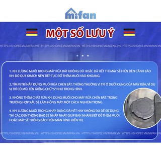 Muối rửa bát Finish 1.5kg