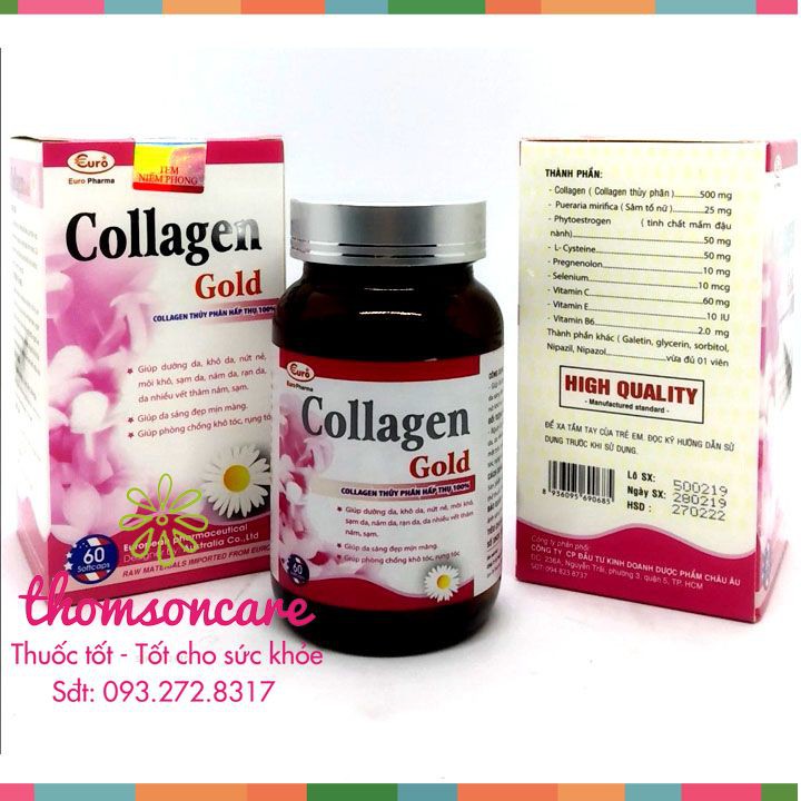 Collagen Gold hỗ trợ ngăn ngừa lão hóa, bổ sung nội tiết tố | BigBuy360 - bigbuy360.vn