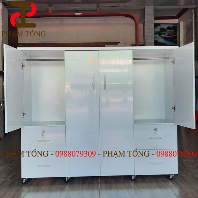 Tủ quần áo trẻ em màu trắng có ngăn kéo   Miễn phí giao hàng