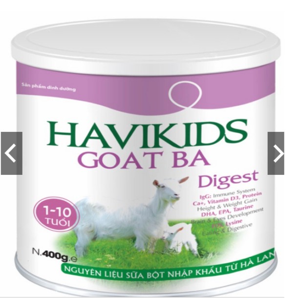 Sữa dê Havikids Goat BA 1-10 Tuổi 400g- 900g TẶNG QUÀ