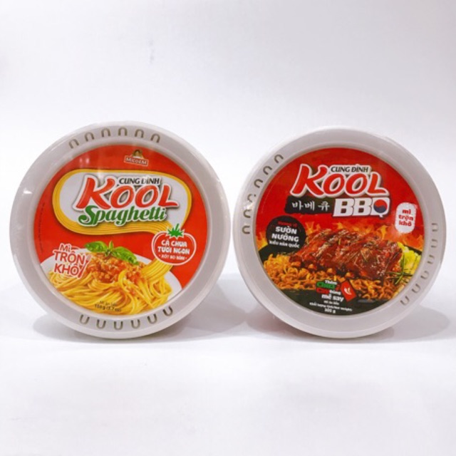 MÌ TRỘN KOOL SPAGHETTI 105G  date mới