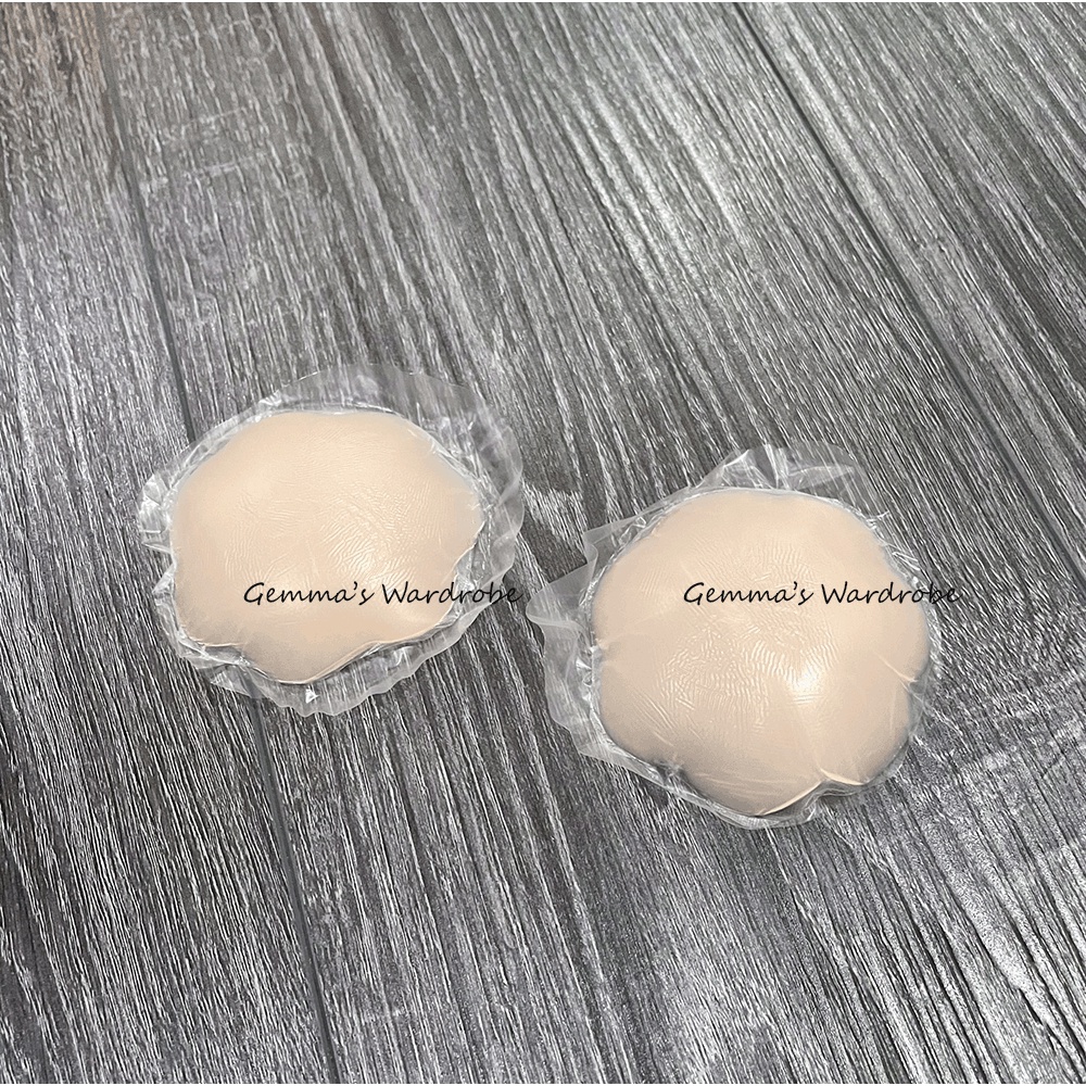 Miếng dán ngực silicon, nipple pad, dán nhũ hoa siêu dính dùng lại nhiều lần