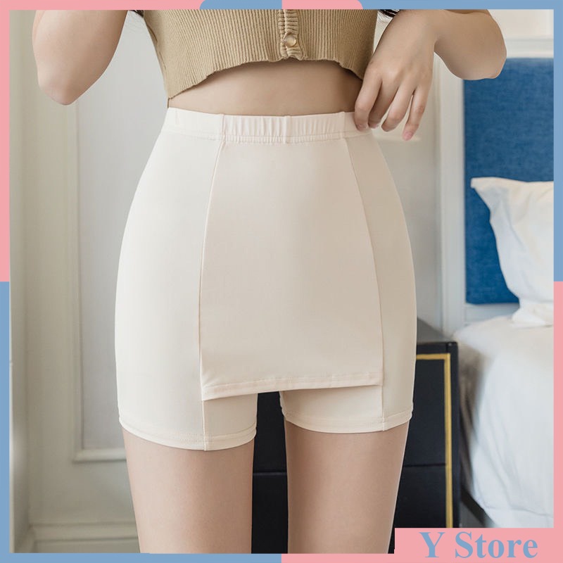 Quần mặc trong váy đúc su thiết kế hai lớp co giãn bảo hộ chống hằn Maika Shop