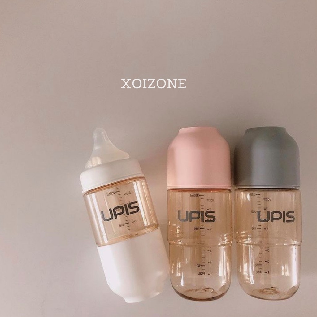 Bình sữa/núm ti UPIS Hàn Quốc đủ size cho bé