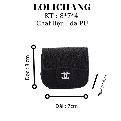 Ví mini siêu xinh , Ví gập đeo chéo phong cách Hàn Quốc TX107