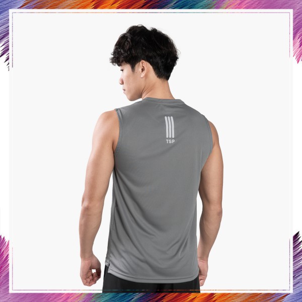 Áo 3 Lỗ Tập Gym Thun Cao Cấp Dành Cho Nam T-simple Màu Trắng [BONNIE]