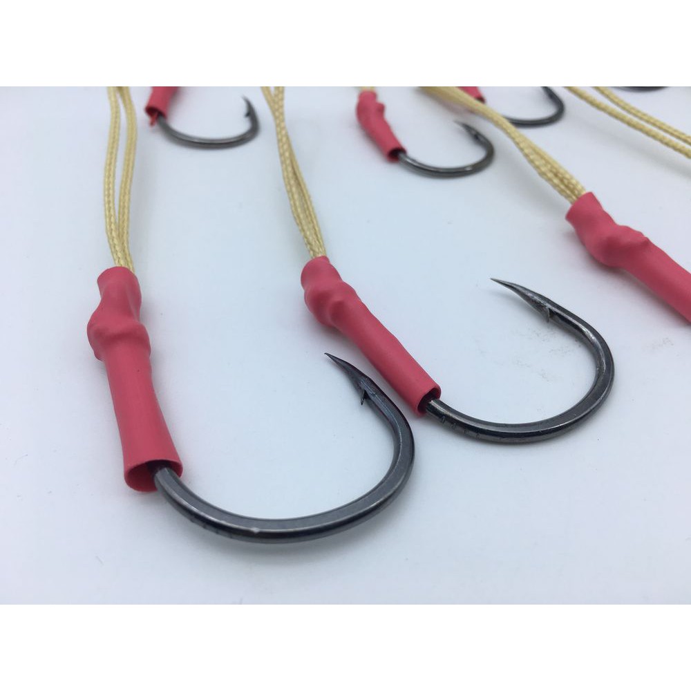 Bộ 5 Móc Câu Cá Bằng Thép Không Gỉ Cỡ 1/0-10/0#