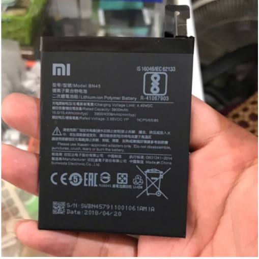 Pin Xịn Cho Máy Xiaomi Redmi Note 5 Pro(Bn45) - Bảo hành 6 tháng