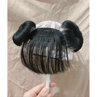 tóc natra cho bé💄freeship 50k💄 tóc mái và búi cho bé gắn liền