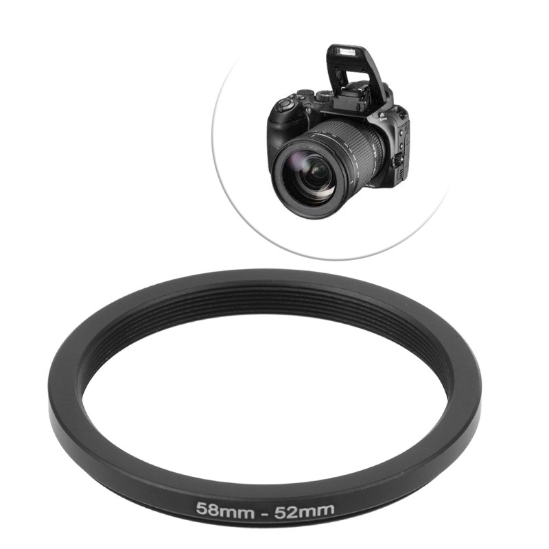 Vòng nối ống kính máy ảnh kích cỡ 58mm - 52mm