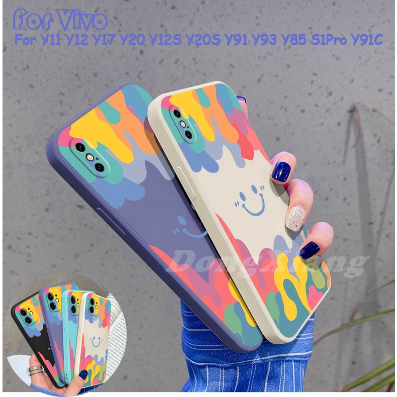 Ốp điện thoại tpu cho Vivo V21e Y20 Y12I Y12S Y20S Y30I Y11 2019 Y15 Y17 Y19 Y53 Y85 Y50 Vivo Y91 Y93 Y91I Y91C V9