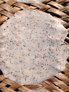 Bánh tráng dừa nướng