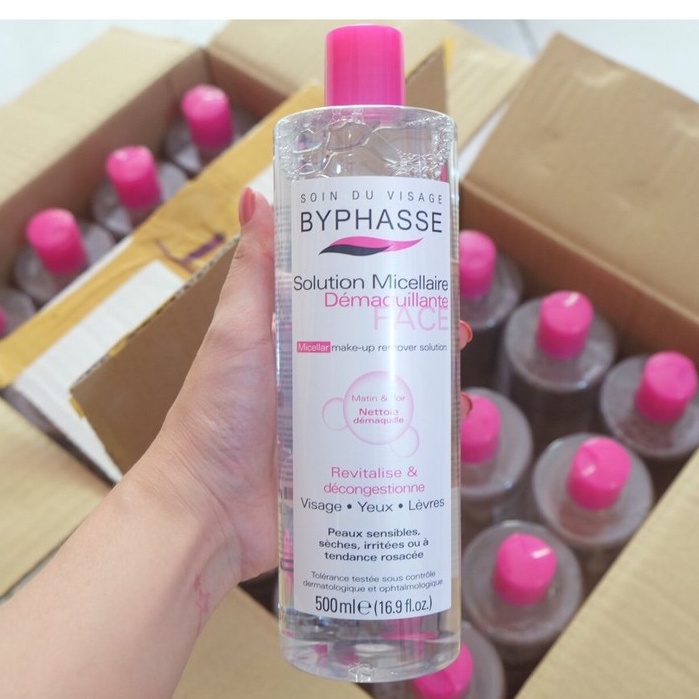 Tẩy Trang BYPHASSE Solution Micellaire Hồng