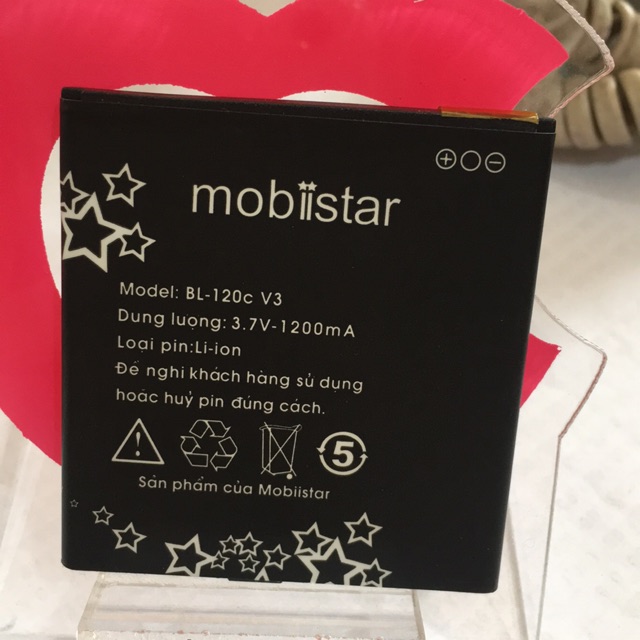 Pin MOBIISTAR BL-120c V3 ( Touch been 402C)