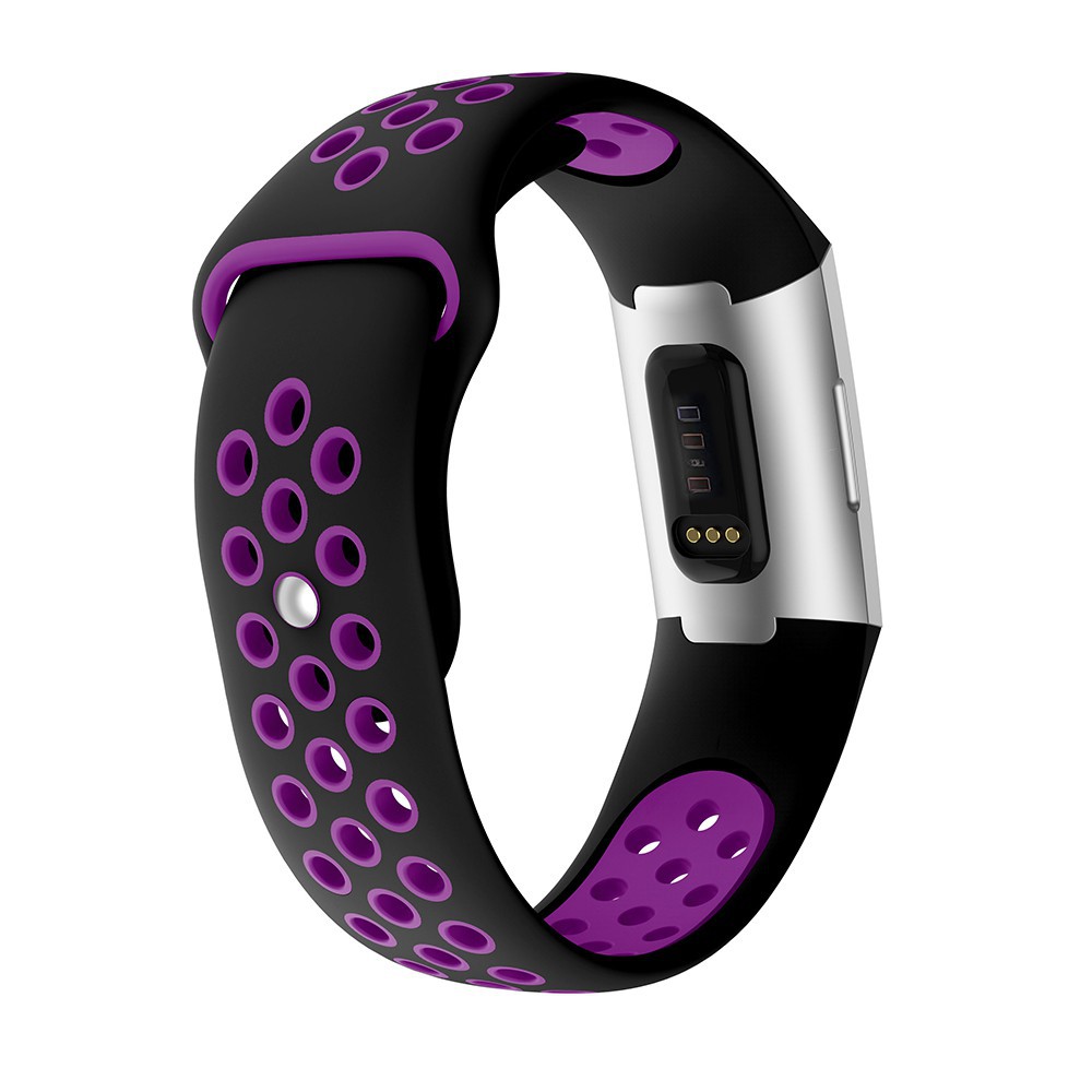 Dây silicone thay cho đồng hồ thể thao Fitbit Charge 3