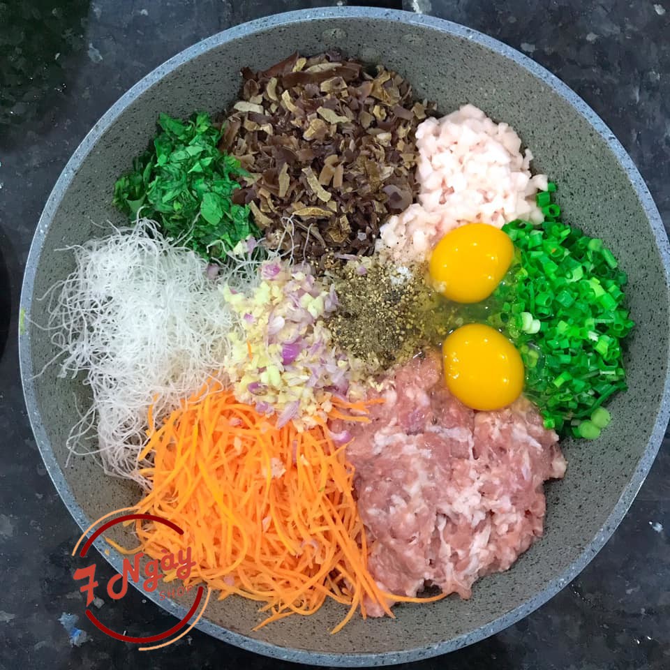 Bánh Ram Hà Tĩnh, Bánh Cuốn Nem Rán Đặc biệt giòn ngon hút chân không loại 1 hảo hạng dẻo mềm dễ gói rán giòn lâu | BigBuy360 - bigbuy360.vn