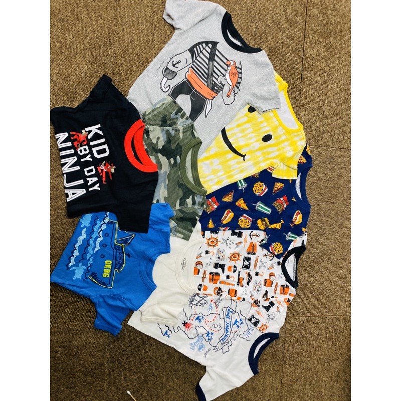 áo cộc tay cảter cho bé từ 1y-12y