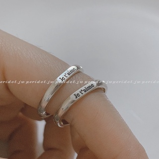 Nhẫn khắc tên theo yêu cầu. Nhẫn đôi