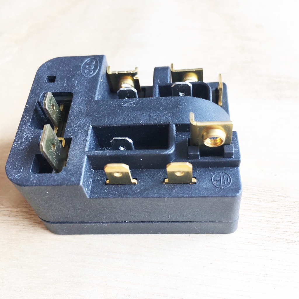 Rơ le Tecmic Block Tủ Lạnh Electrolux - Relay Tecmit bảo vệ máy nén - Termit Electrolux