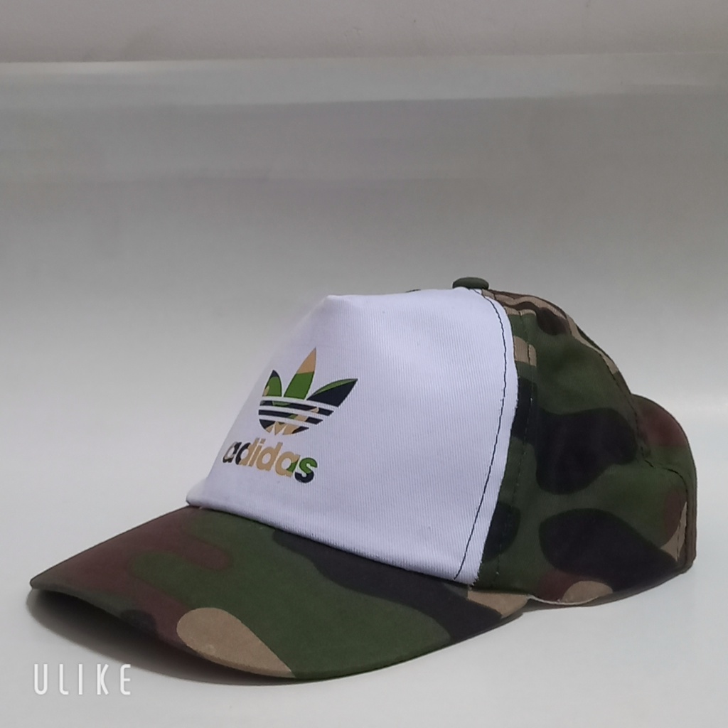 Mũ Nón Lưỡi Trai Màu Lính Cho Bé In Hình A-di-das Thiết Kế Cool Ngầu