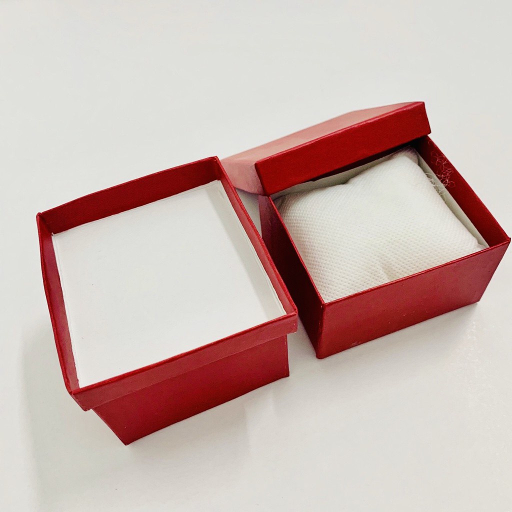 Set 10 Hộp đựng đồng hồ gồm 2 màu đỏ và đen , Bộ 10 Hộp Đồng Hồ Giá Rẻ