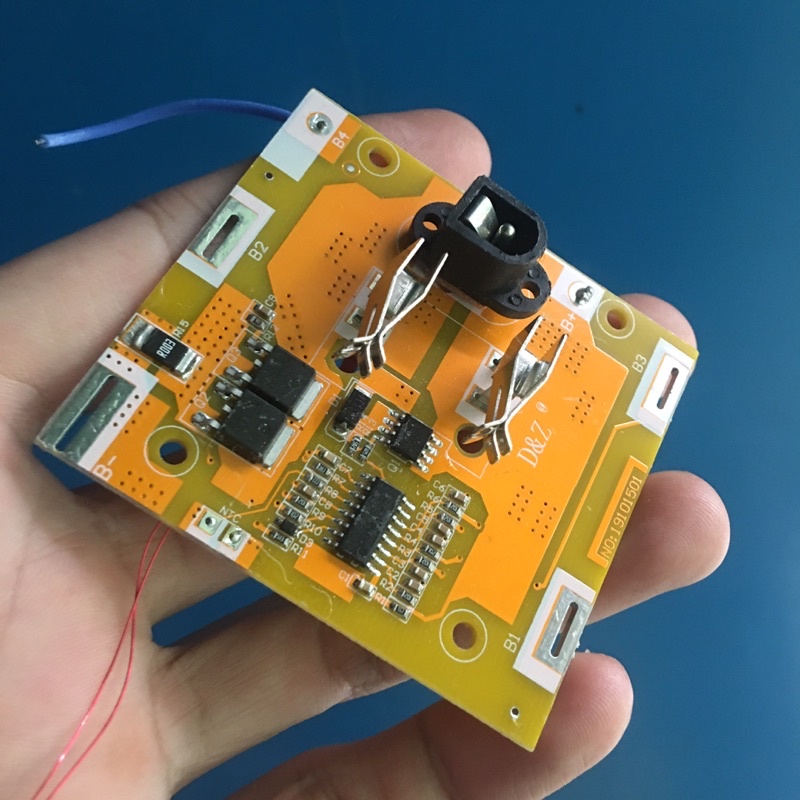 Mạch bảo vệ BMS pin 5S vàng 18v 20A