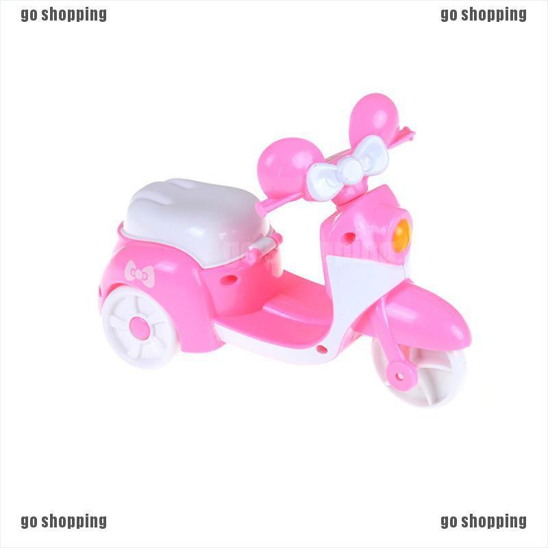 {go shopping}Pink Motorcycle Can Be Sit By Dolls For Children's Toy Cars