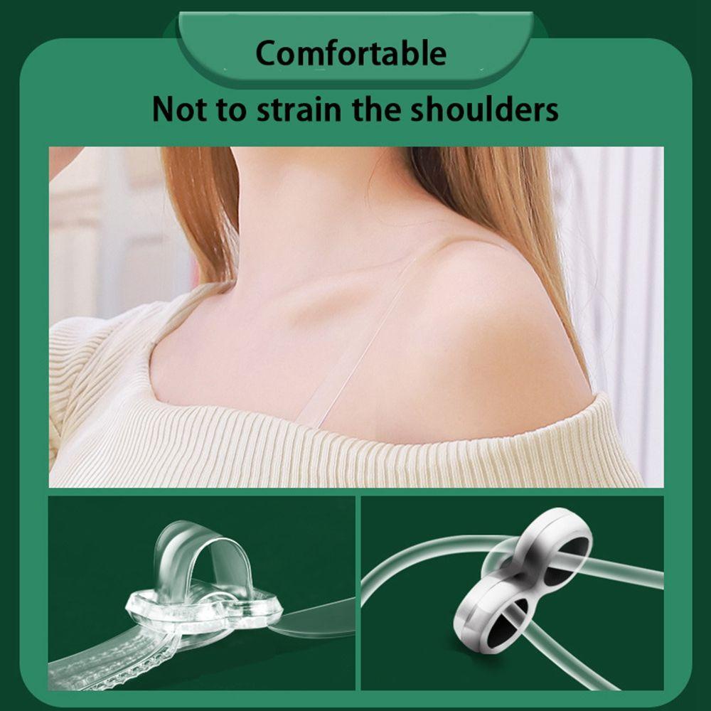 Dây Áo Ngực Trong Suốt Có Thể Điều Chỉnh Dây Tiện Dụng Cho Nữ