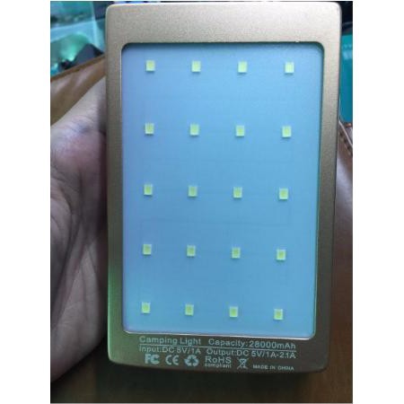 LED QUÝ HIẾU Sạc dự phòng năng lượng mặt trời 28000 mAh giá tốt nhất