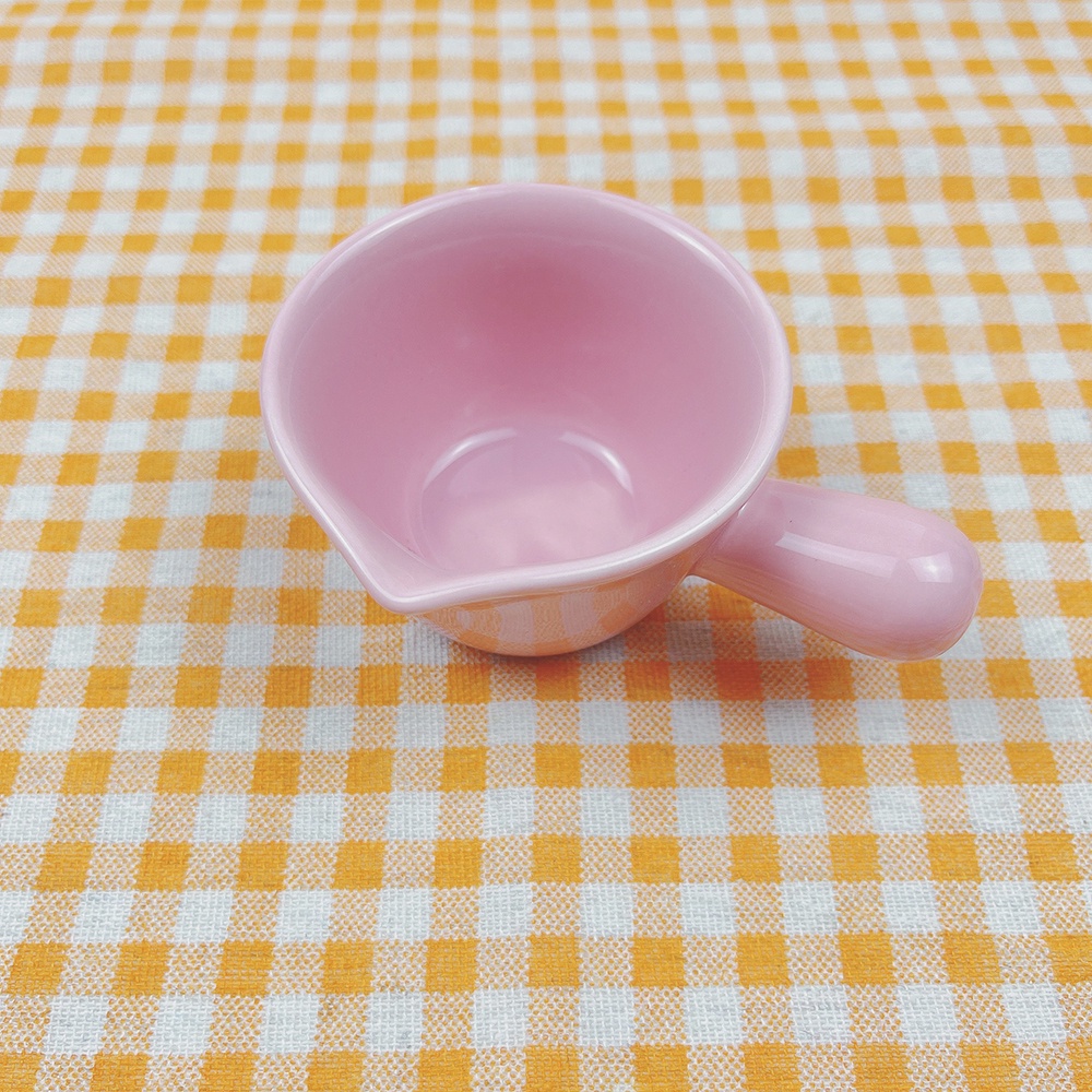 Bát ăn dặm cho bé hình gáo béo 120ml nhiều màu sắc cute chất liệu gốm sứ cao cấp chịu nhiệt cao