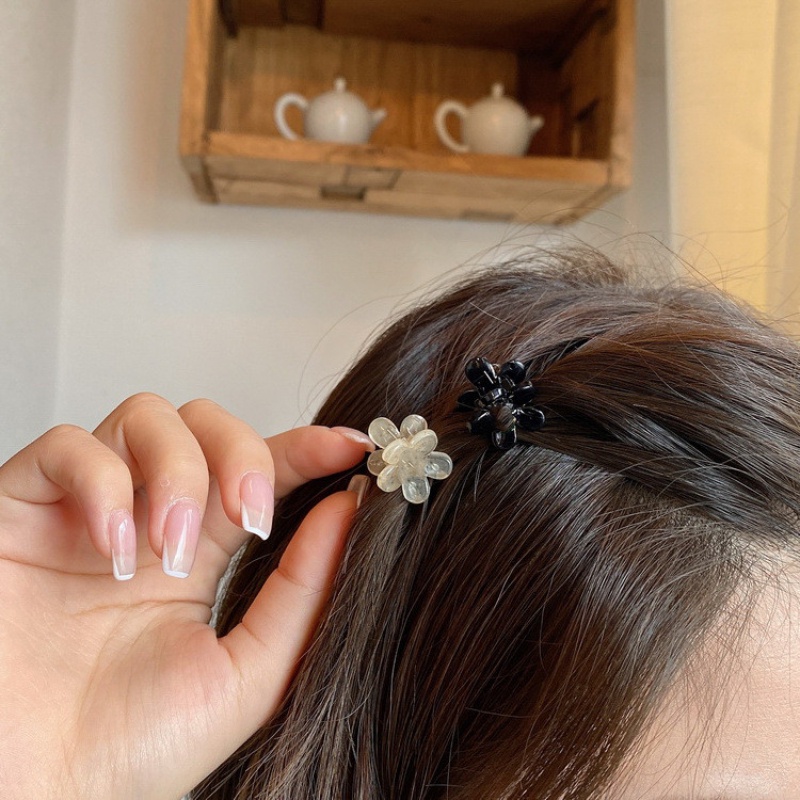Bộ Kẹp Tóc Mái Bên Mini Hình Hoa Dễ Thương Ngọt Ngào Khí Chất