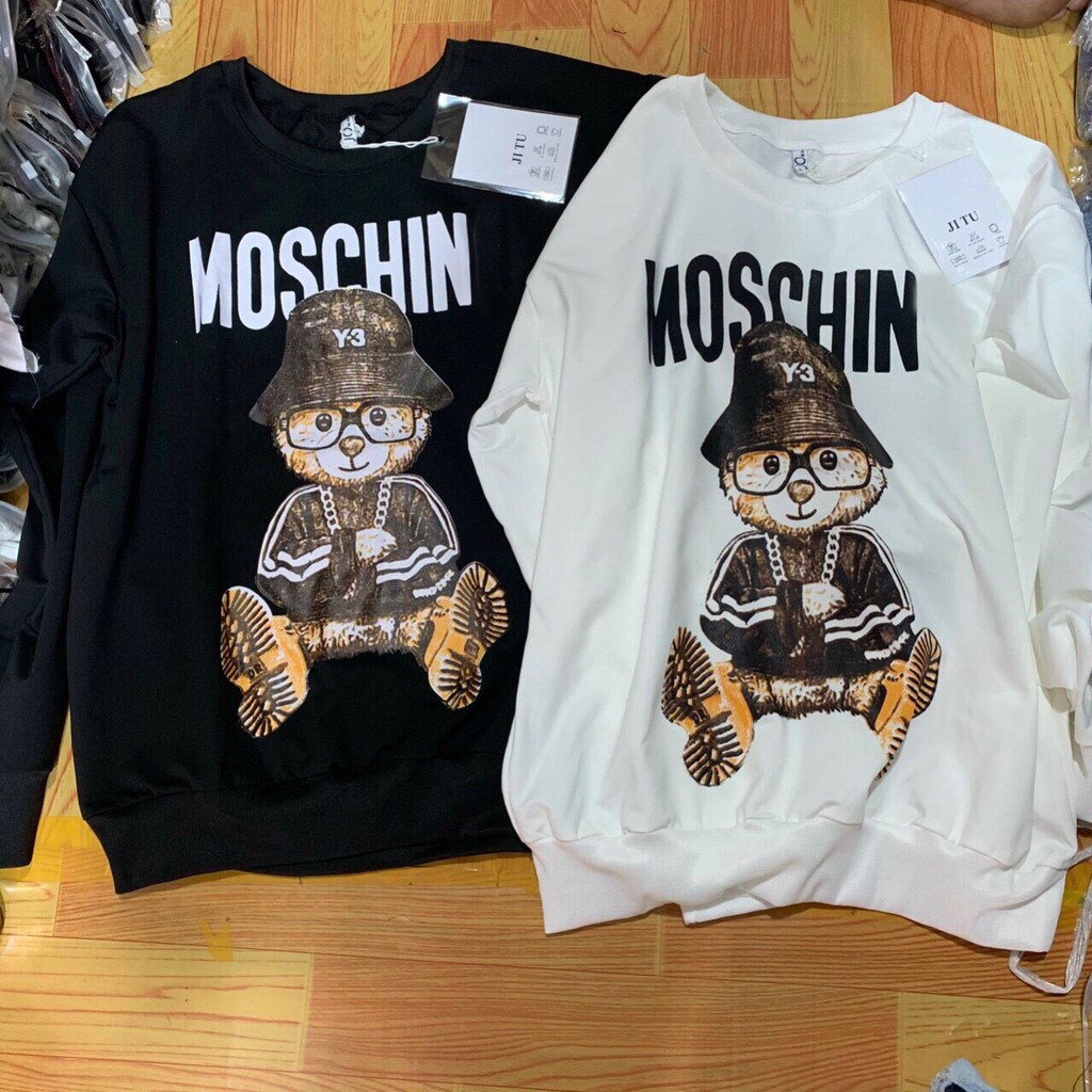 Áo sweater nỉ dày tay thun dài tay đôi nhóm form rộng style | BigBuy360 - bigbuy360.vn