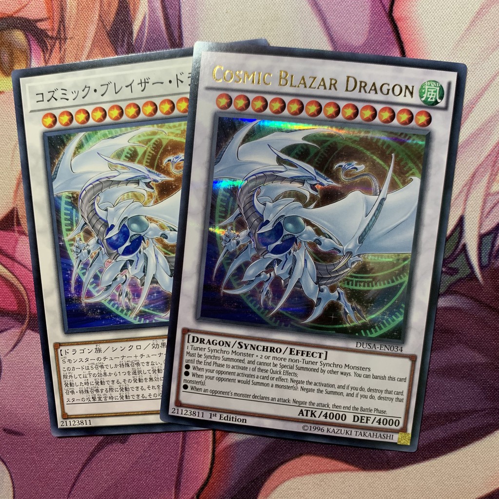 [EN-JP][Thẻ Bài Yugioh Chính Hãng] Cosmic Blazar Dragon