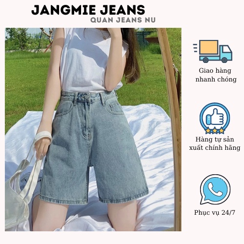 Quần Ngố Lửng Ống Rộng Nữ Siêu Cao Trơn Thoải Mái Nhiều Màu Kiểu UZZANG