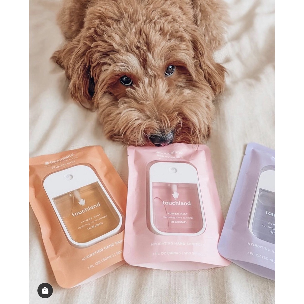 NƯỚC RỬA TAY KHÔ DIỆT KHUẨN TOUCHLAND / XỊT KHUẨN TAY TOUCHLAND
