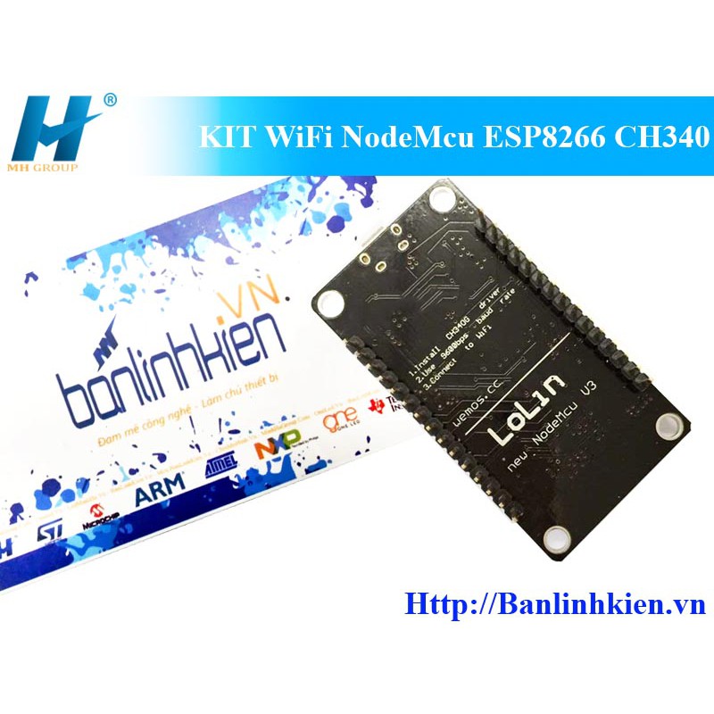 KIT WiFi NodeMcu ESP8266 CH340