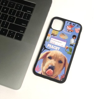 Ốp Lưng Cao Cấp THINKCASE IPHONE Wallpaper Chú Chó Lí Lắc