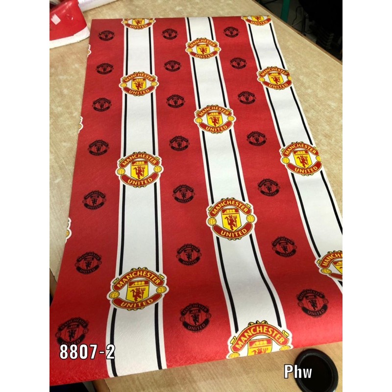 Decal Dán Tường Câu Lạc Bộ Bóng Đá Mu Manchester United 8807-2