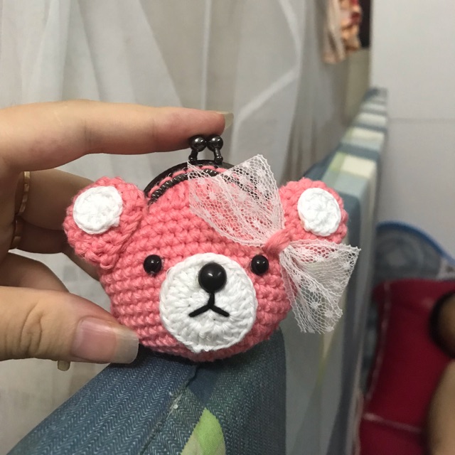 Túi đựng tỏi gấu cho bé