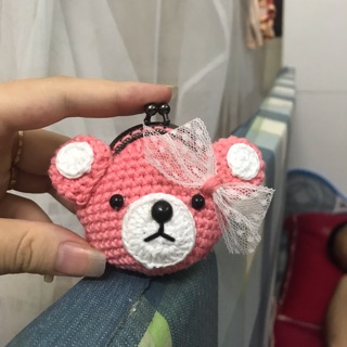 Túi đựng tỏi gấu cho bé